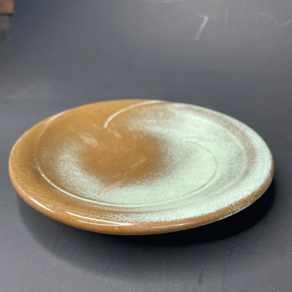 Frankoma Pottery 4E Lazy Bones Plate 5.75